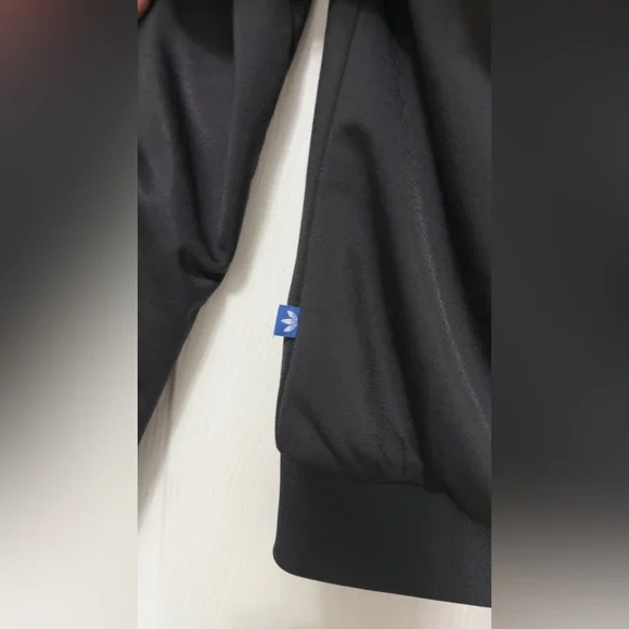 Adidas Black Jacket with White Accents - Picture 6 of 7